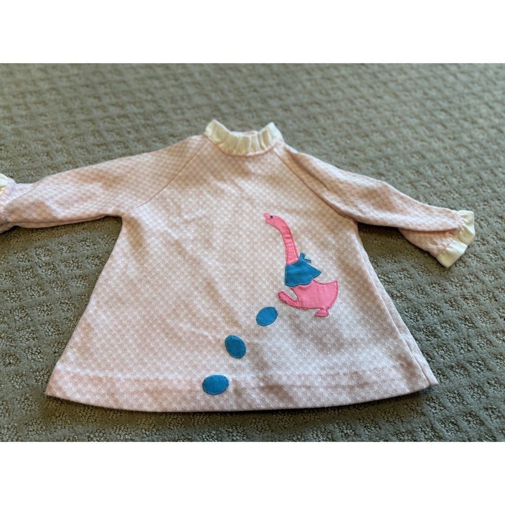Vintage Heircraft‎ 12 months little girls top Pink